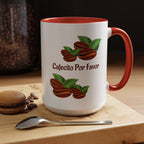 Cafecito Por Favor Accent Coffee Mug — Spanish Coffee Cup, Coffee Lover Gift