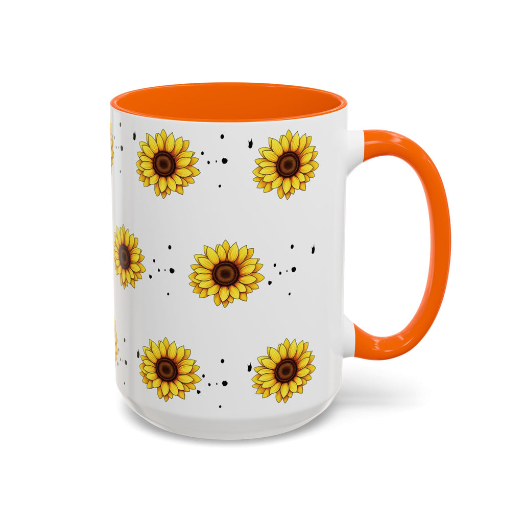 Sunflower Decor Accent Mug