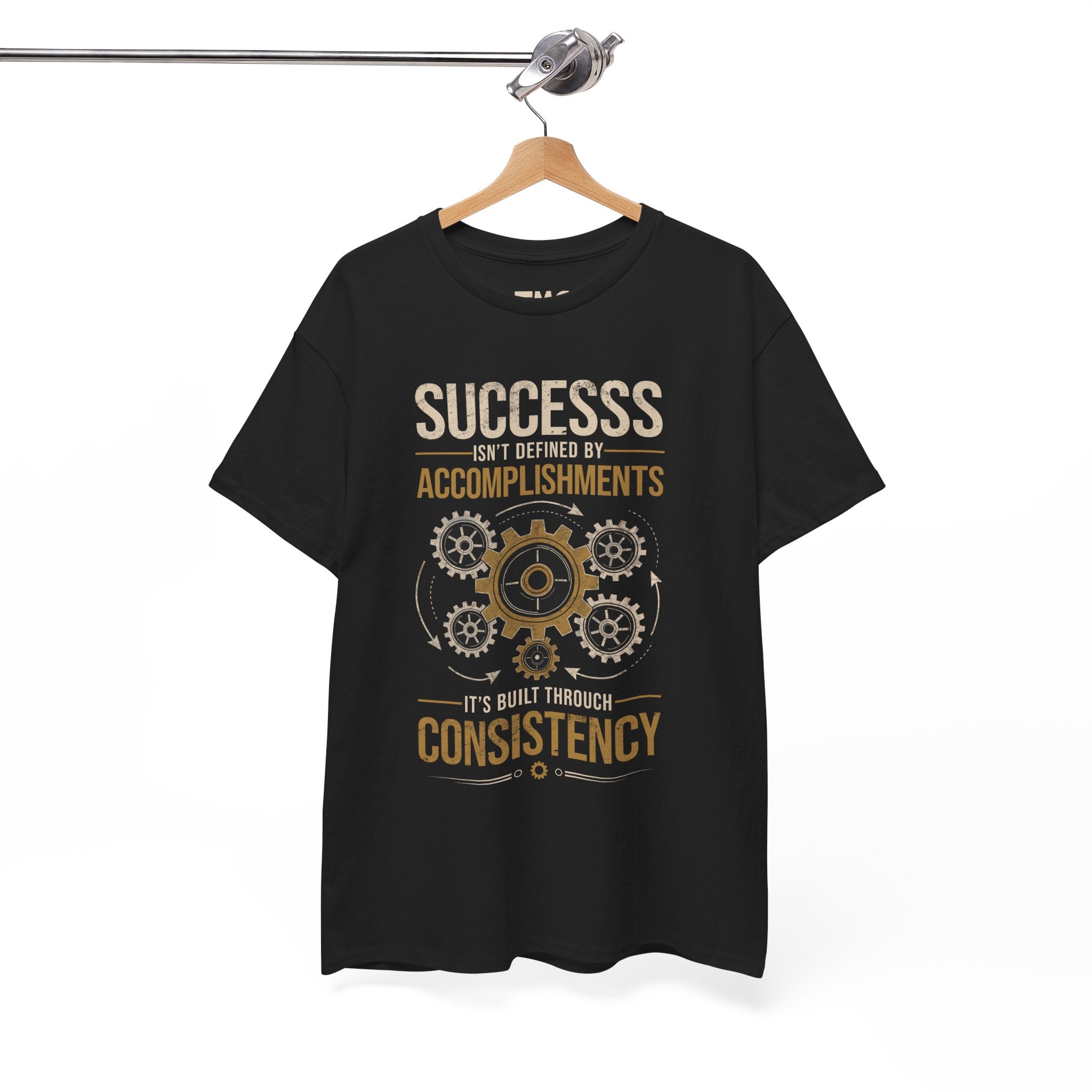 Success Through Consistency Motivational T-Shirt | The Mug Core