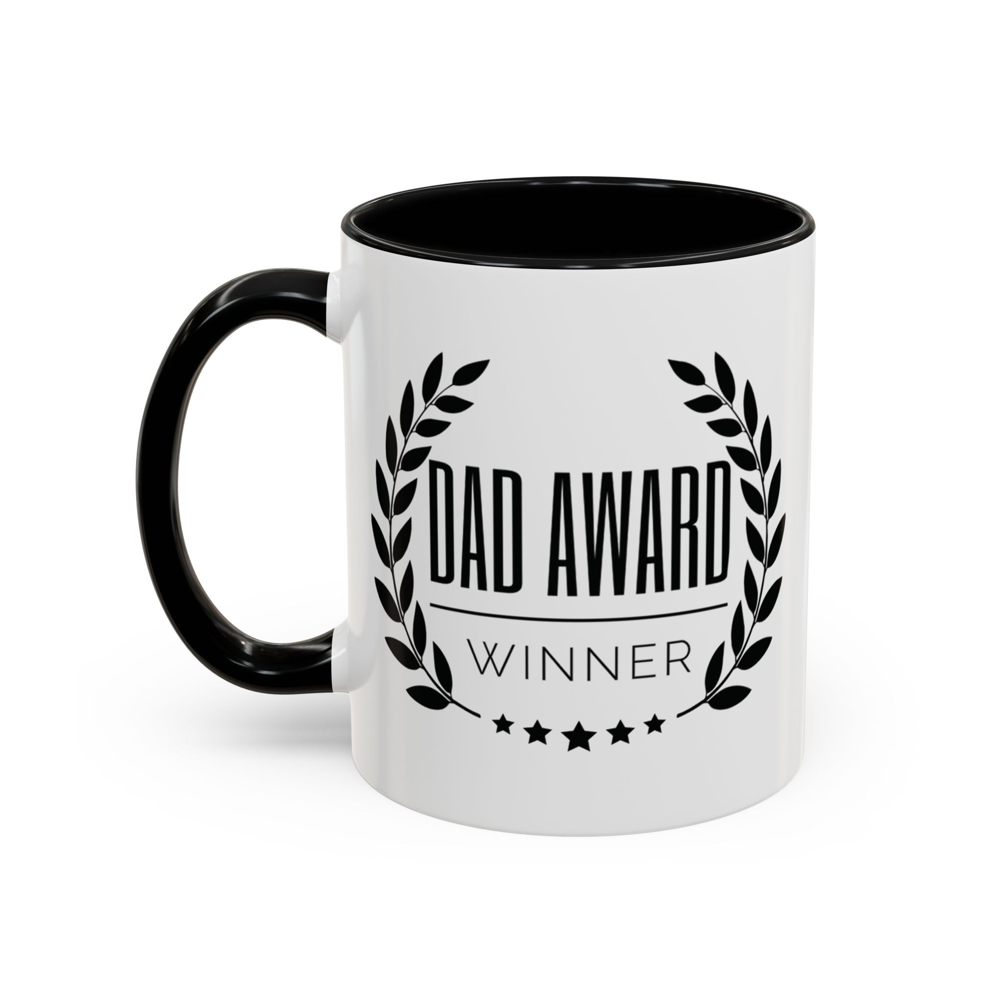 Dad Award Winner Coffee Mug - Perfect Gift for Father's Day, Birthdays, and Special Celebrations, 11oz & 15oz Options, Humor, Gift for Dads.