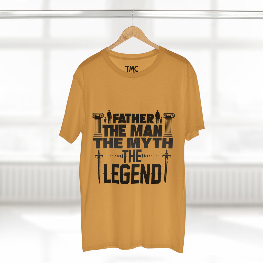 Father - The Man, The Myth, The Legend, T-Shirt, Dad Gift, Father's Day Present, Inspirational Tee Shirt, Man T-Shirt, Birthday Gift.