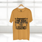 Father - The Man, The Myth, The Legend, T-Shirt, Dad Gift, Father's Day Present, Inspirational Tee Shirt, Man T-Shirt, Birthday Gift.
