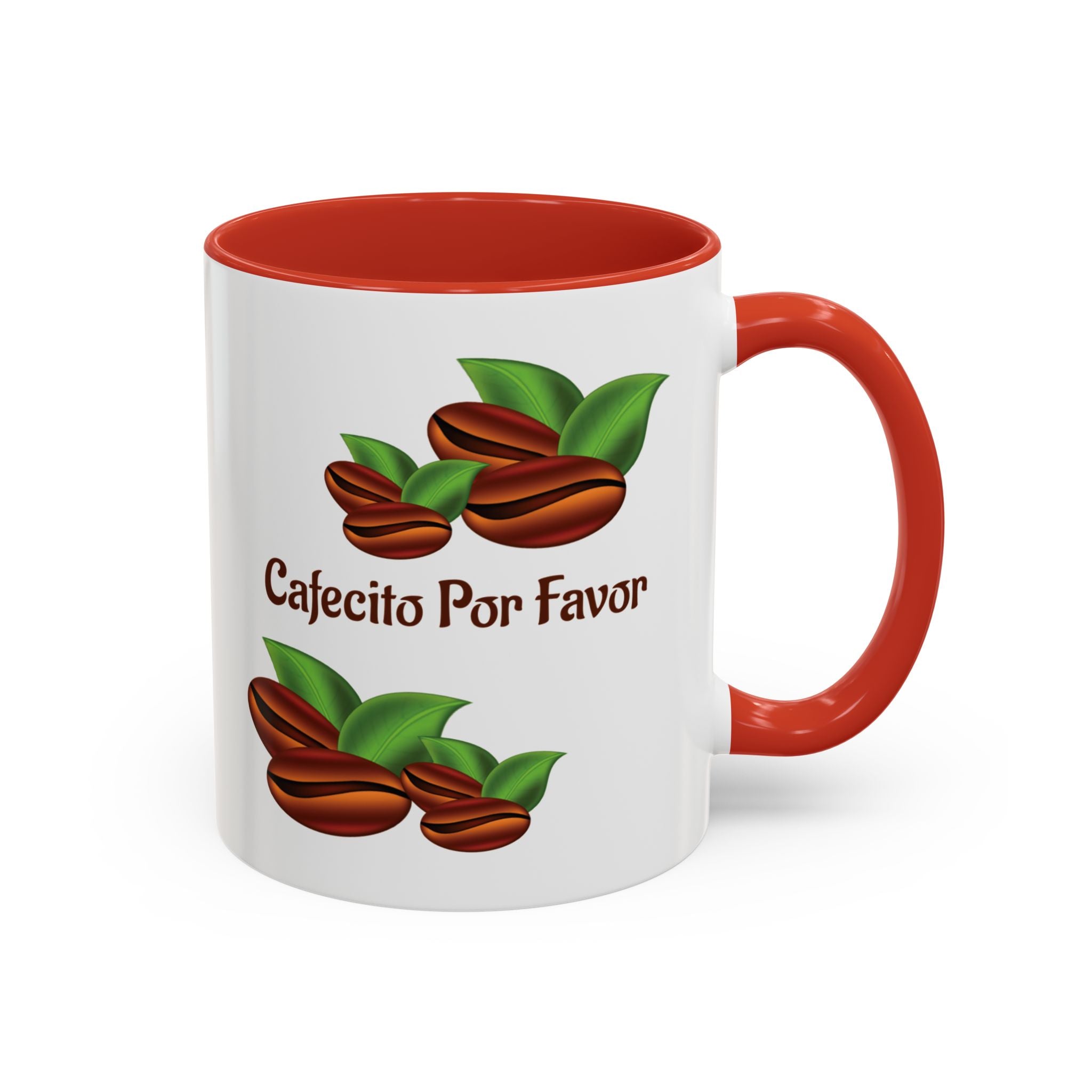 Cafecito Por Favor Accent Coffee Mug — Spanish Coffee Cup, Coffee Lover Gift