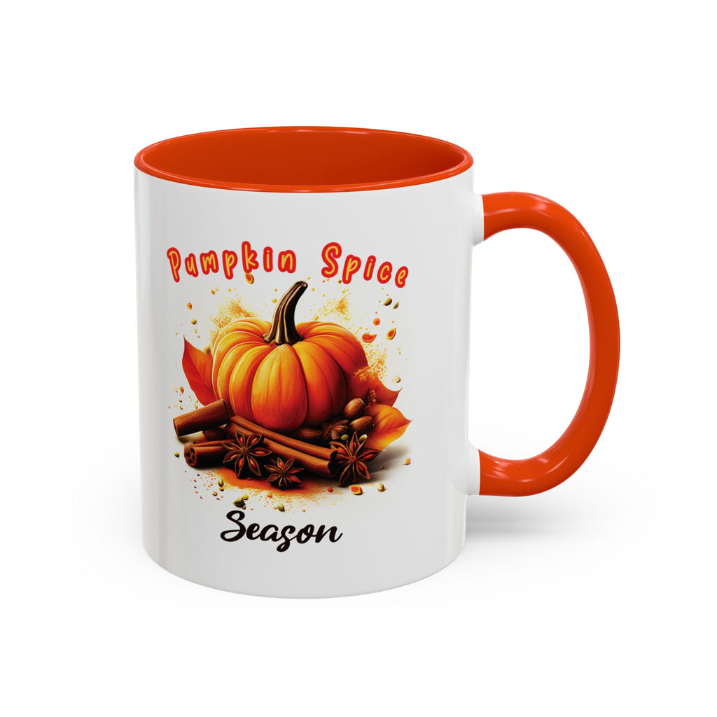 Pumpkin Spice Mug, Fall Coffee Cup.