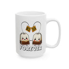 Bes-Tea Humorous, Best Friends Ceramic Mug, Funny Tea Lover Gift, 11oz 15oz Coffee Cup, Bestie Gift, Friendship Cup, Humor Tea Mug.
