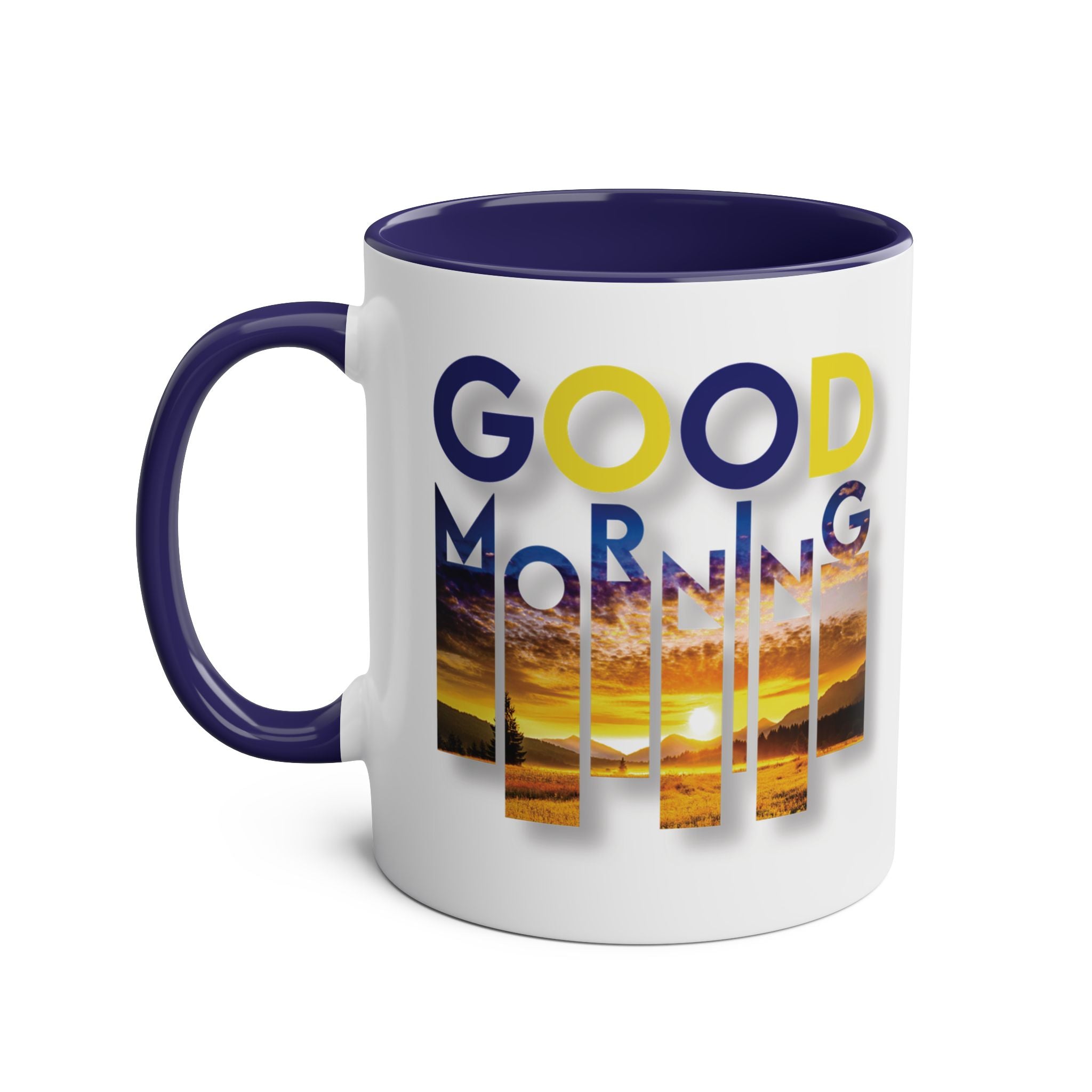 Good Morning Sunrise Two-Tone Coffee Mug