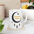 Ramadan Mubarak Ceramic Mug — Islamic Eid Coffee & Tea Gift (11oz/15oz)