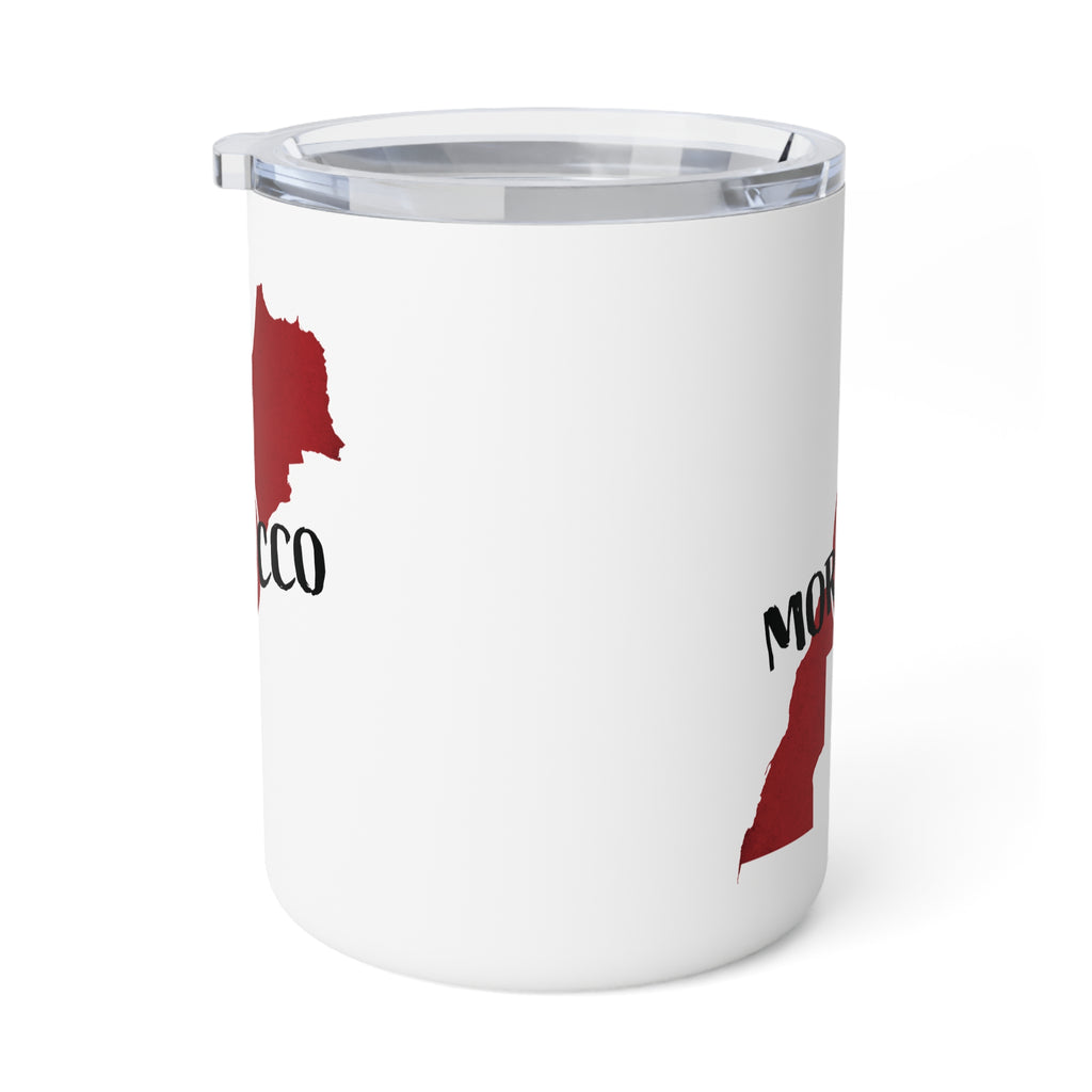 Morocco Map Insulated Coffee Mug, 10oz