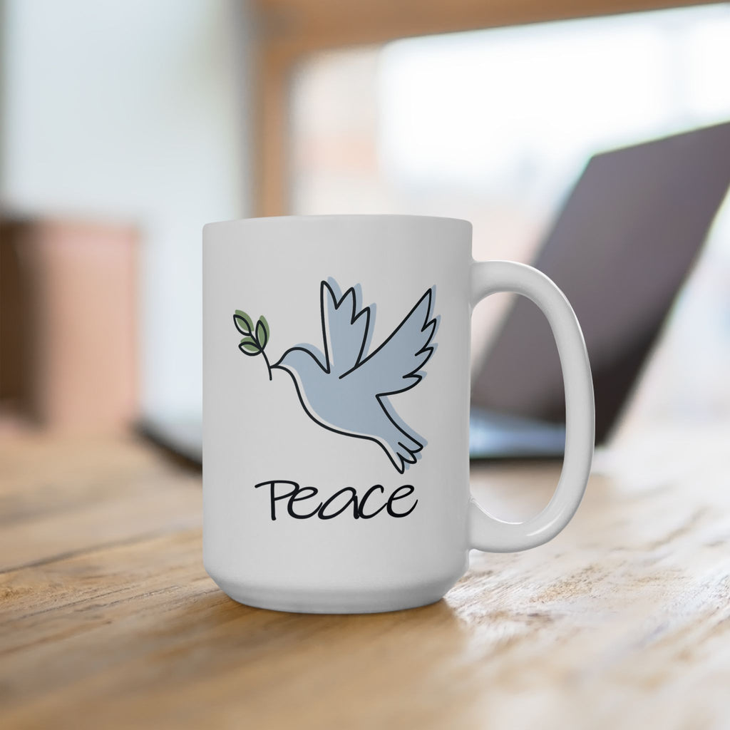 Peaceful Dove Ceramic Mug.