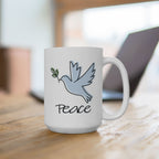 Peaceful Dove Ceramic Mug.