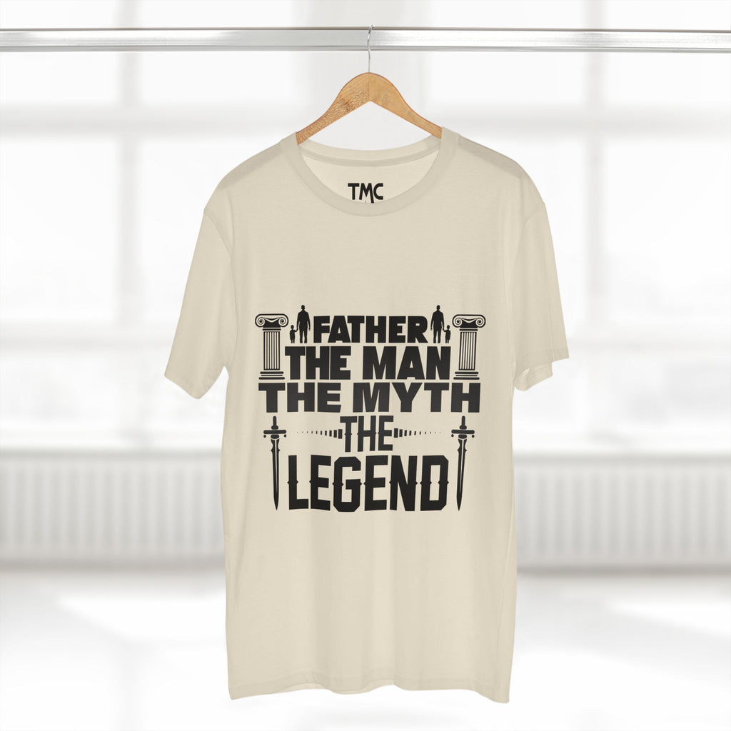 Father - The Man, The Myth, The Legend, T-Shirt, Dad Gift, Father's Day Present, Inspirational Tee Shirt, Man T-Shirt, Birthday Gift.