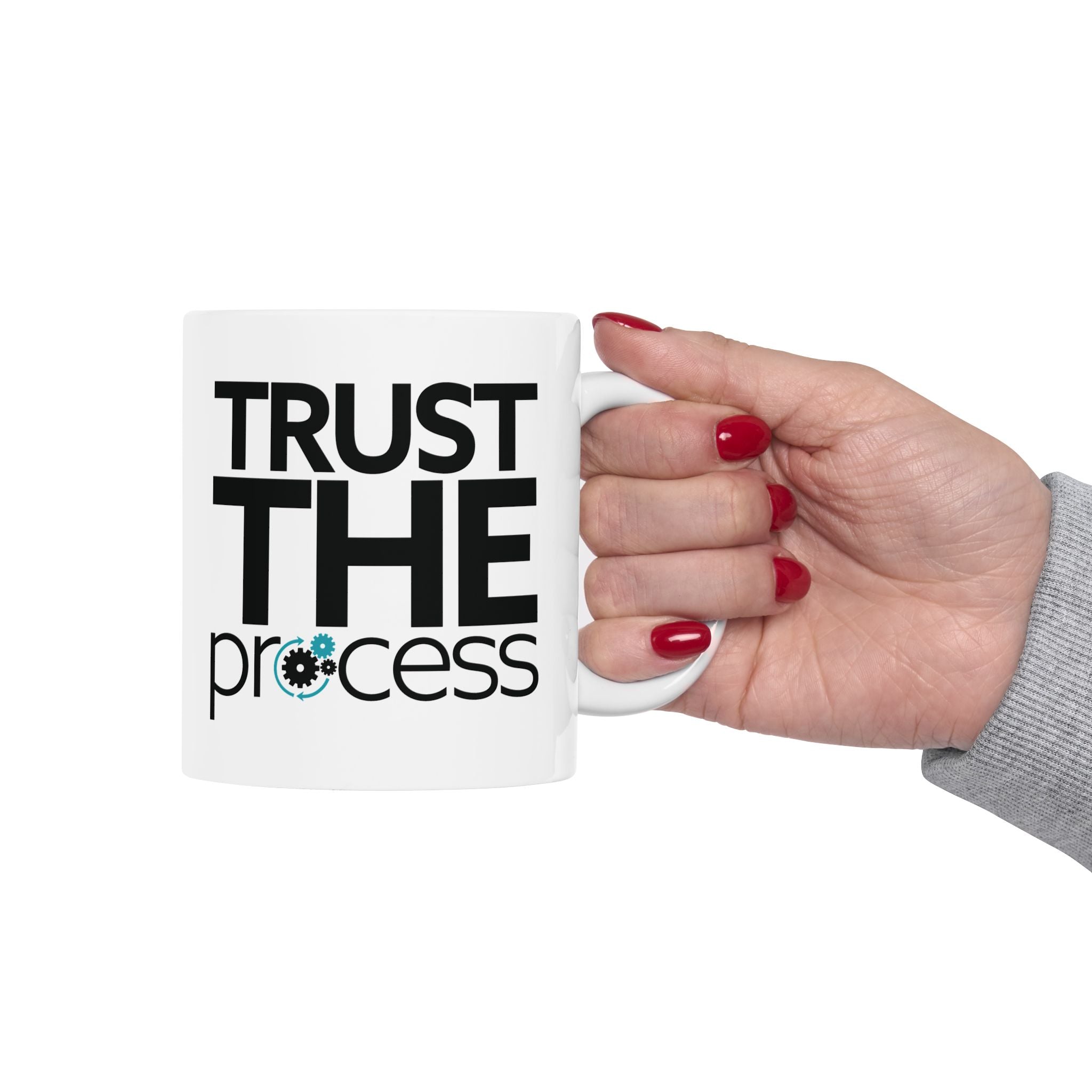 Trust the Process Coffee Cup