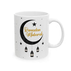 Ramadan Mubarak Ceramic Mug — Islamic Eid Coffee & Tea Gift (11oz/15oz)