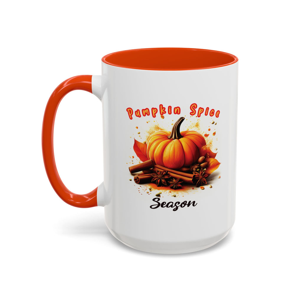 Pumpkin Spice Mug, Fall Coffee Cup.