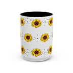 Sunflower Decor Accent Mug