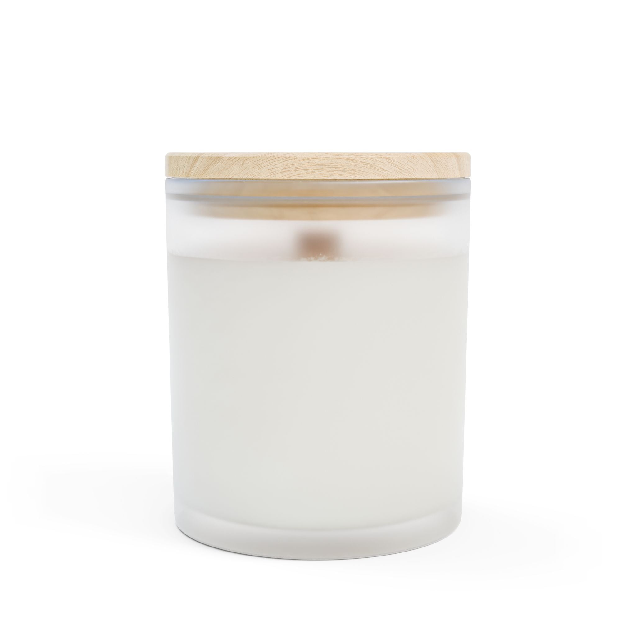 Love Is In The Air Blackberry Vanilla Frosted Glass Candle — 11oz Wooden Wick
