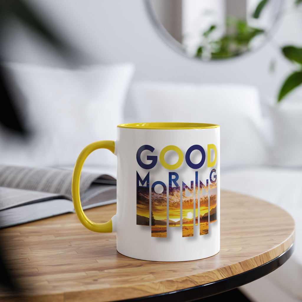 Good Morning Sunrise Two-Tone Coffee Mug
