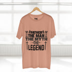 Father - The Man, The Myth, The Legend, T-Shirt, Dad Gift, Father's Day Present, Inspirational Tee Shirt, Man T-Shirt, Birthday Gift.