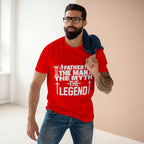 Father - The Man, The Myth, The Legend, T-Shirt, Dad Gift, Father's Day Present, Inspirational Tee Shirt, Man T-Shirt, Birthday Gift.