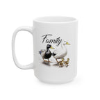 Charming Family Duck Ceramic Mug