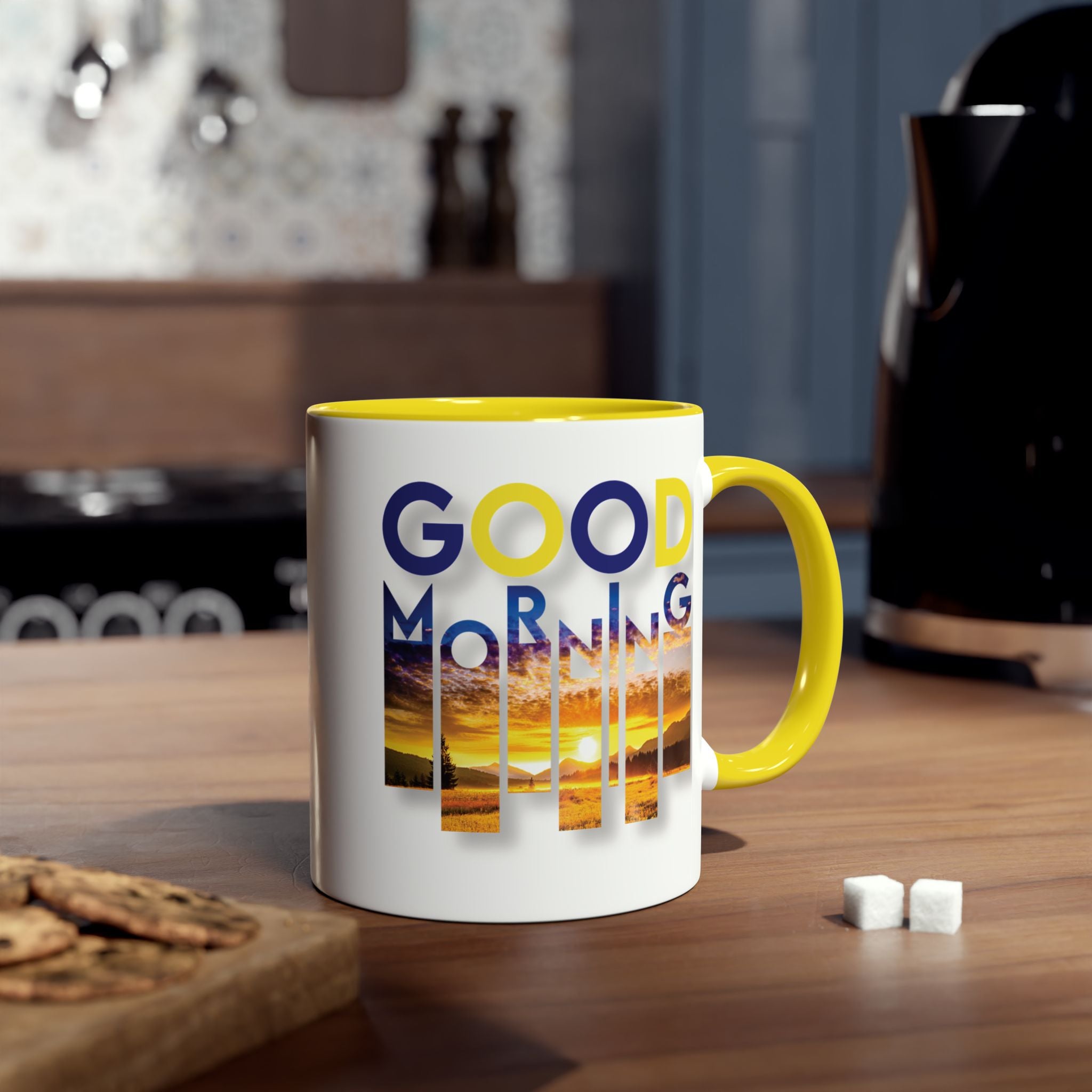 Good Morning Sunrise Two-Tone Coffee Mug