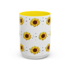 Sunflower Decor Accent Mug