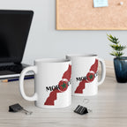 Morocco Map Ceramic Mug 11 oz
