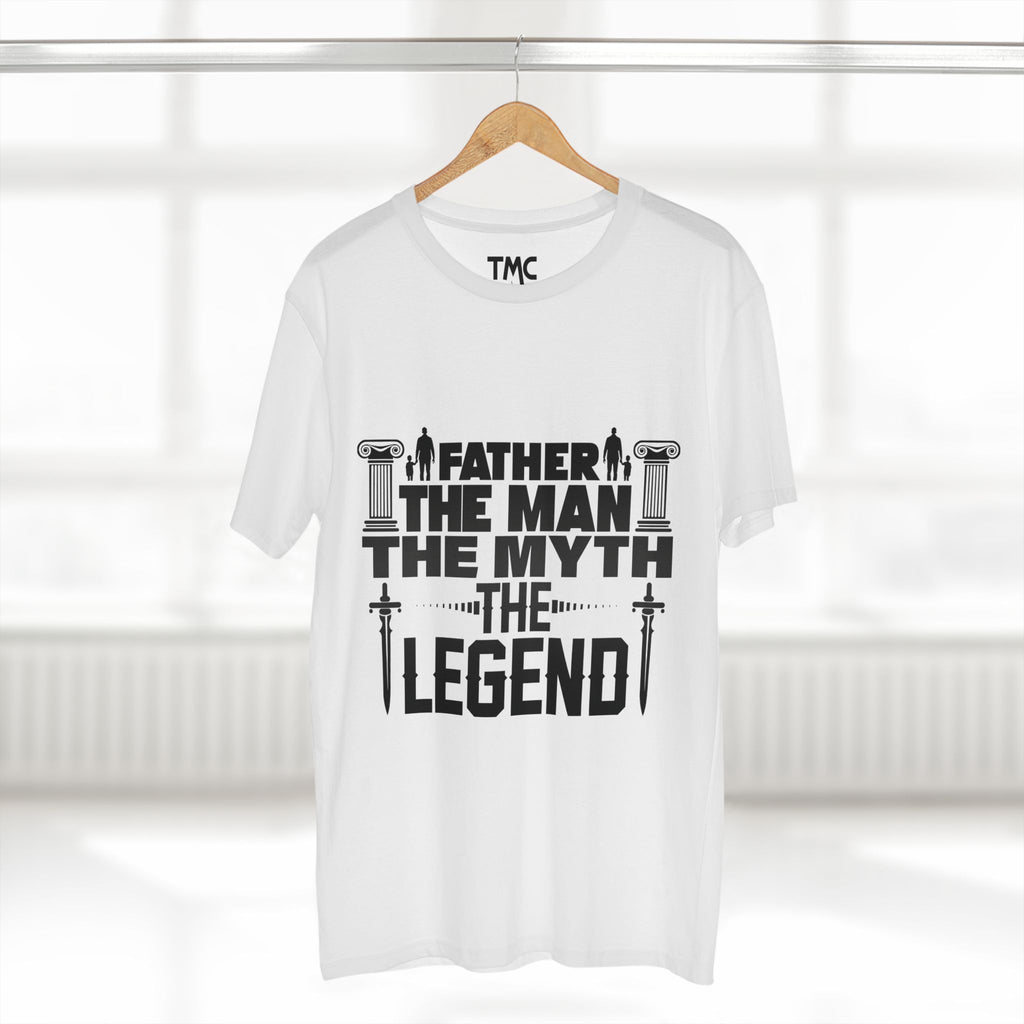Father - The Man, The Myth, The Legend, T-Shirt, Dad Gift, Father's Day Present, Inspirational Tee Shirt, Man T-Shirt, Birthday Gift.
