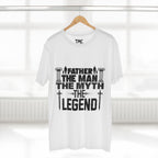 Father - The Man, The Myth, The Legend, T-Shirt, Dad Gift, Father's Day Present, Inspirational Tee Shirt, Man T-Shirt, Birthday Gift.