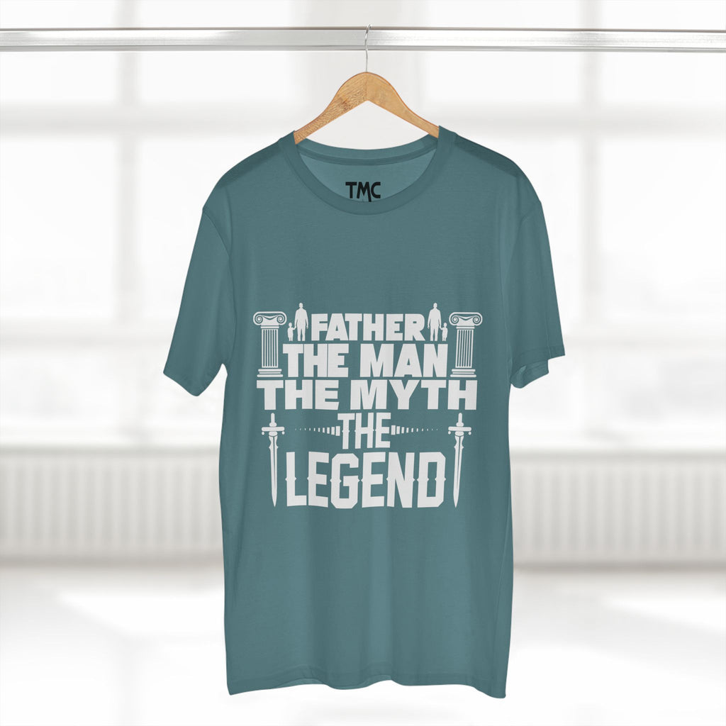 Father - The Man, The Myth, The Legend, T-Shirt, Dad Gift, Father's Day Present, Inspirational Tee Shirt, Man T-Shirt, Birthday Gift.