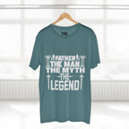 Father - The Man, The Myth, The Legend, T-Shirt, Dad Gift, Father's Day Present, Inspirational Tee Shirt, Man T-Shirt, Birthday Gift.