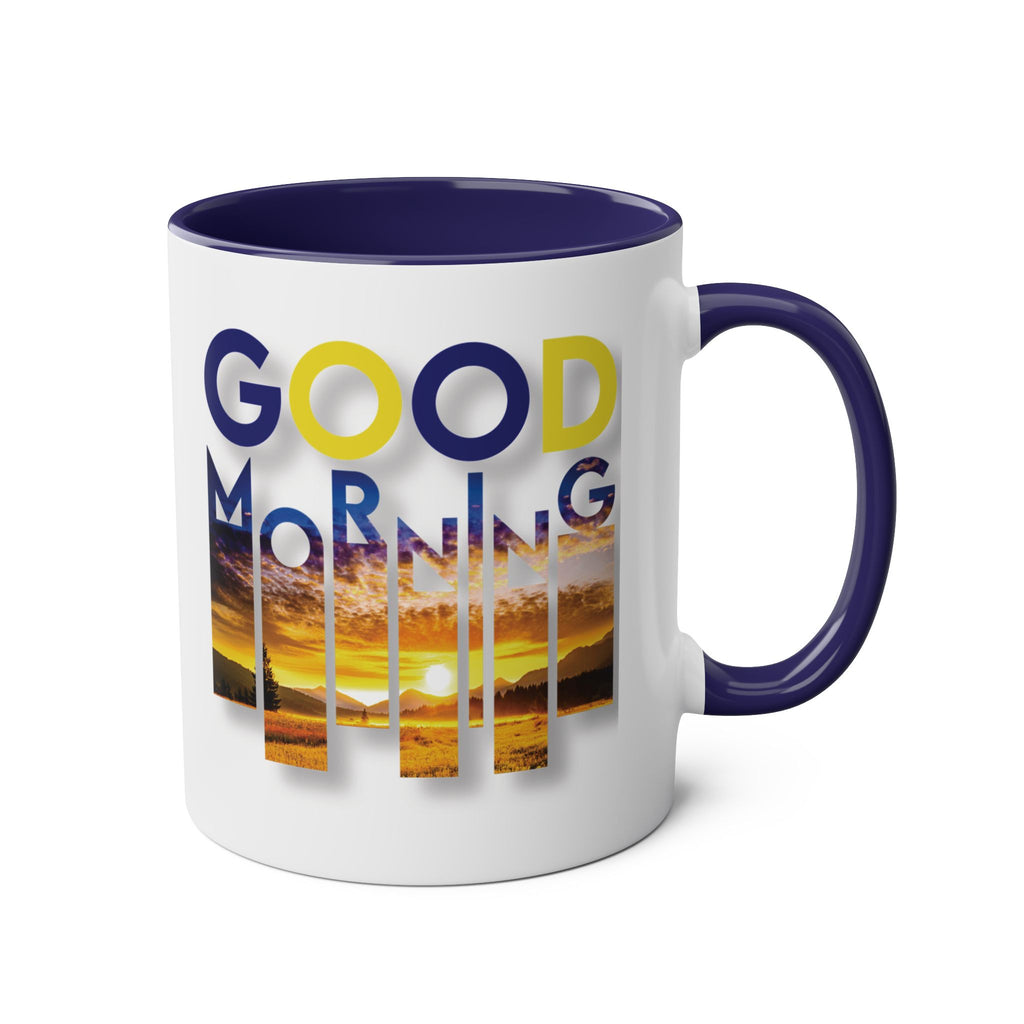 Good Morning Sunrise Two-Tone Coffee Mug