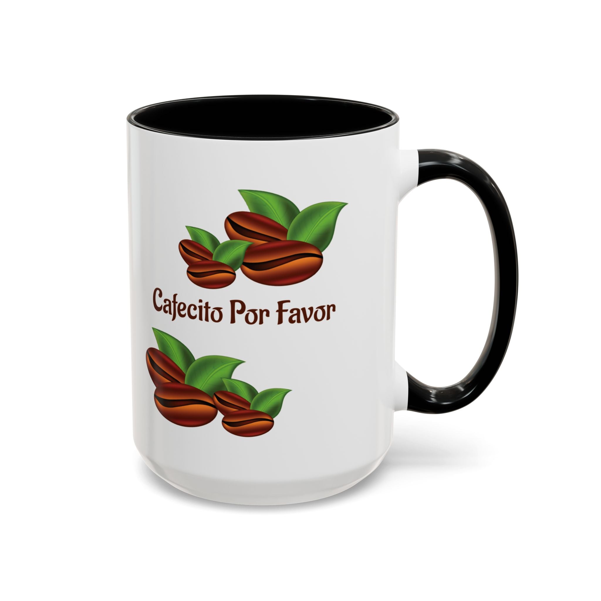 Cafecito Por Favor Accent Coffee Mug — Spanish Coffee Cup, Coffee Lover Gift