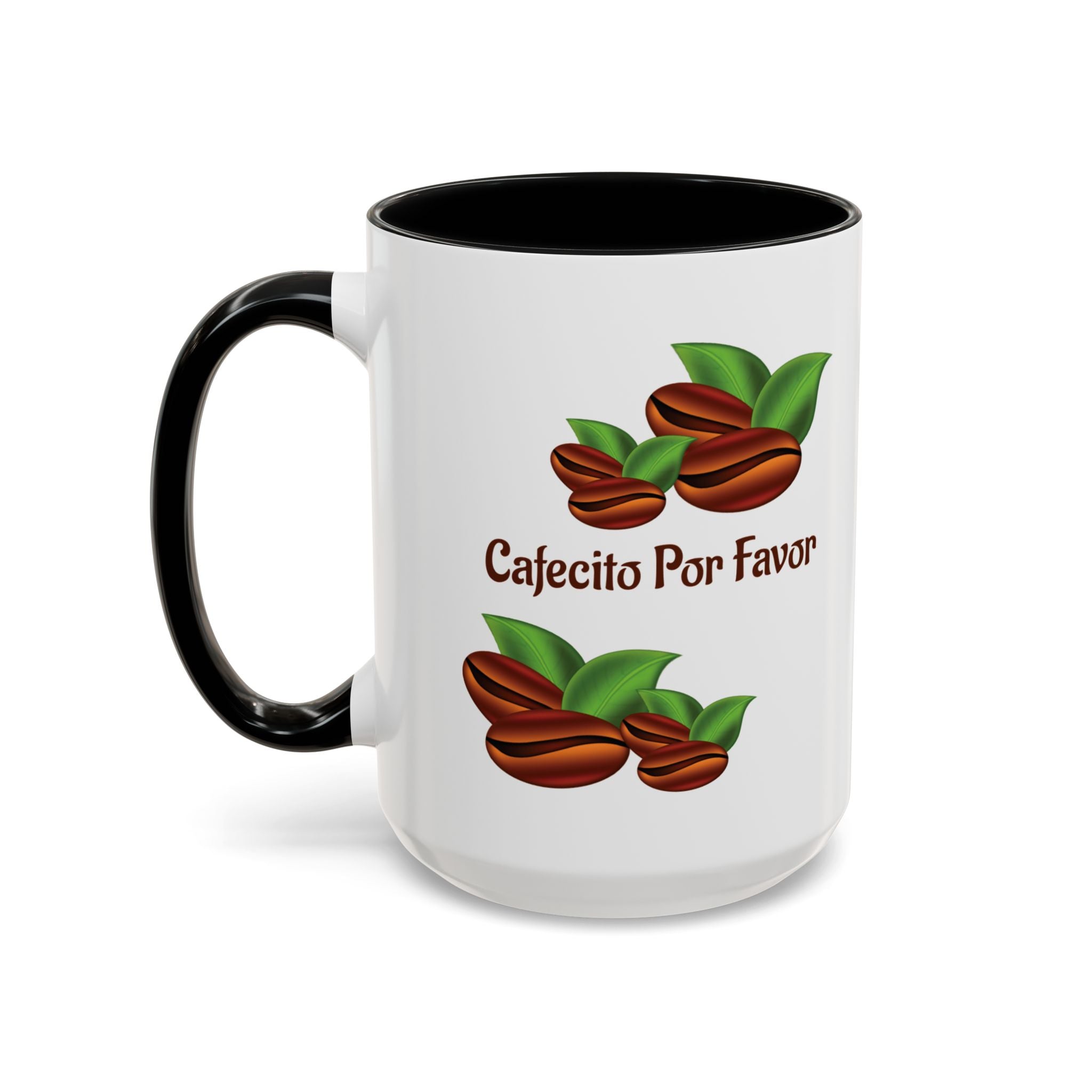 Cafecito Por Favor Accent Coffee Mug — Spanish Coffee Cup, Coffee Lover Gift