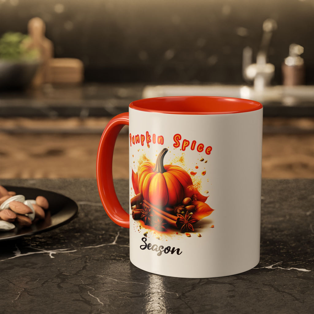 Pumpkin Spice Mug, Fall Coffee Cup.