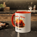 Pumpkin Spice Mug, Fall Coffee Cup.