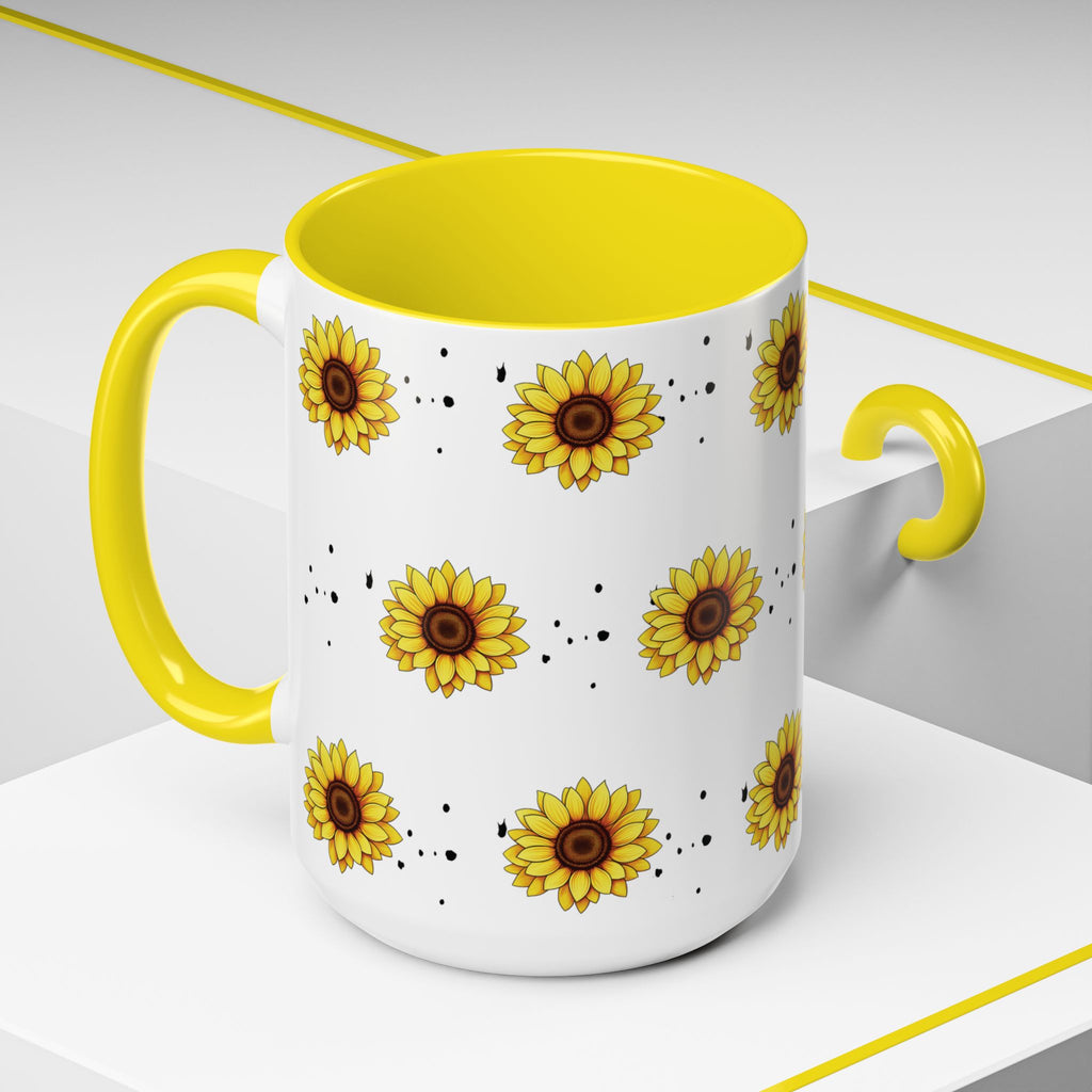 Sunflower Decor Accent Mug