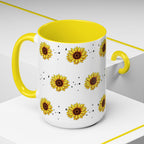 Sunflower Decor Accent Mug