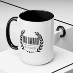 Dad Award Winner Coffee Mug - Perfect Gift for Father's Day, Birthdays, and Special Celebrations, 11oz & 15oz Options, Humor, Gift for Dads.