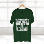 Father - The Man, The Myth, The Legend, T-Shirt, Dad Gift, Father's Day Present, Inspirational Tee Shirt, Man T-Shirt, Birthday Gift.