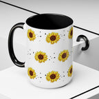 Sunflower Decor Accent Mug