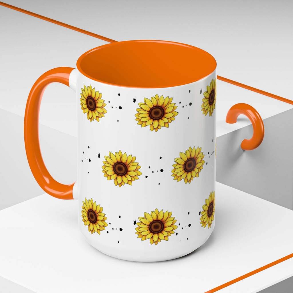 Sunflower Decor Accent Mug