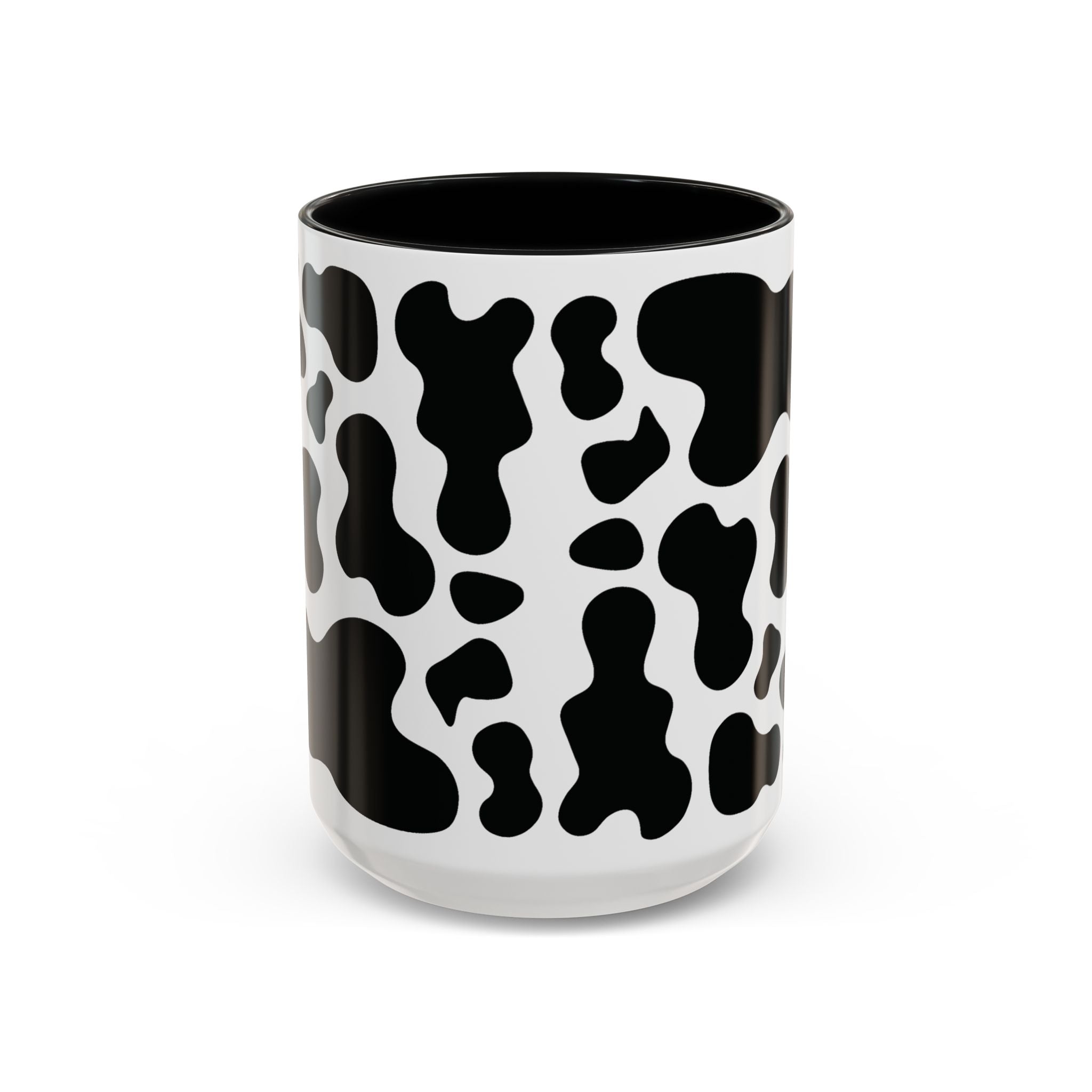 Cow Prints Mug, Farmhouse Kitchen Decor, Animal Lover Gift, Rustic Coffee Cup, Ceramic Tea Mug, Country Chic Drinkware, Farm Workers.
